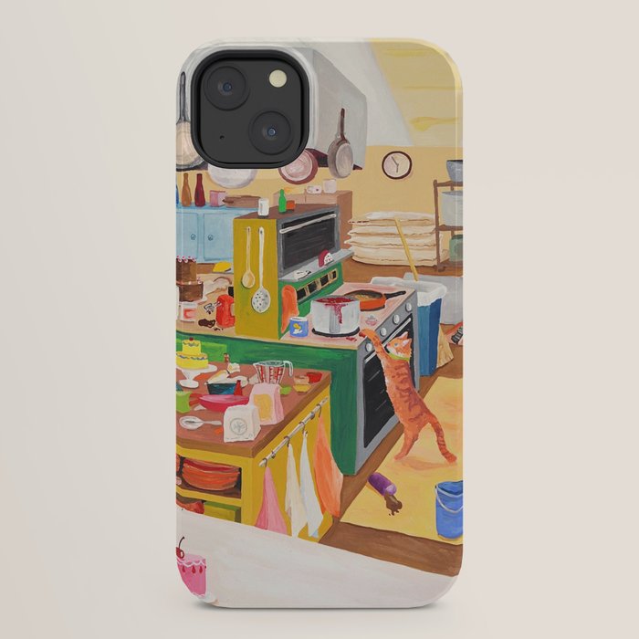A Cat in the Kitchen iPhone Case