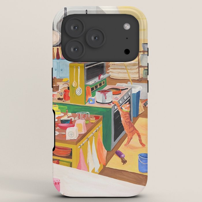 A Cat in the Kitchen iPhone Case