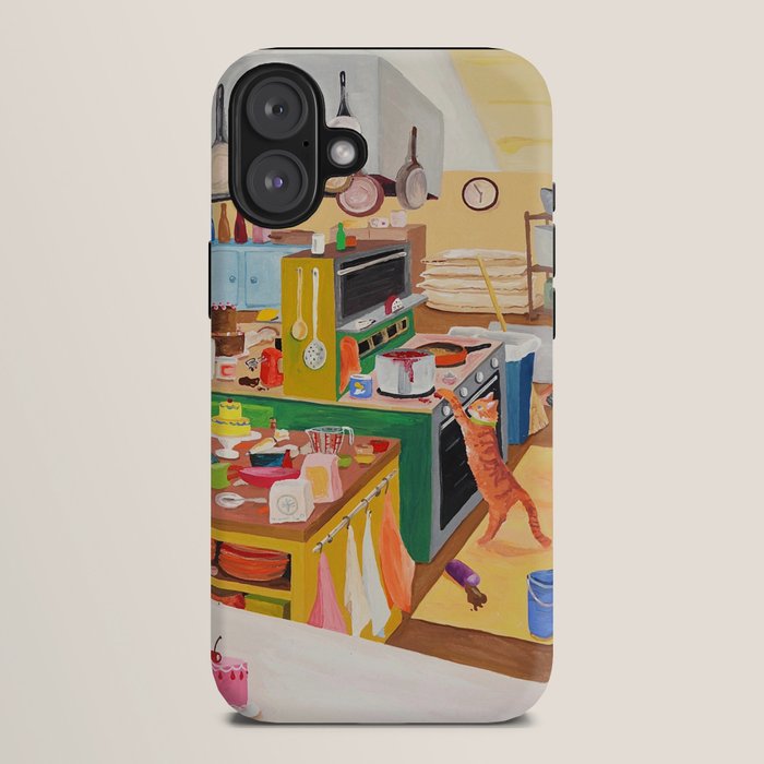 A Cat in the Kitchen iPhone Case
