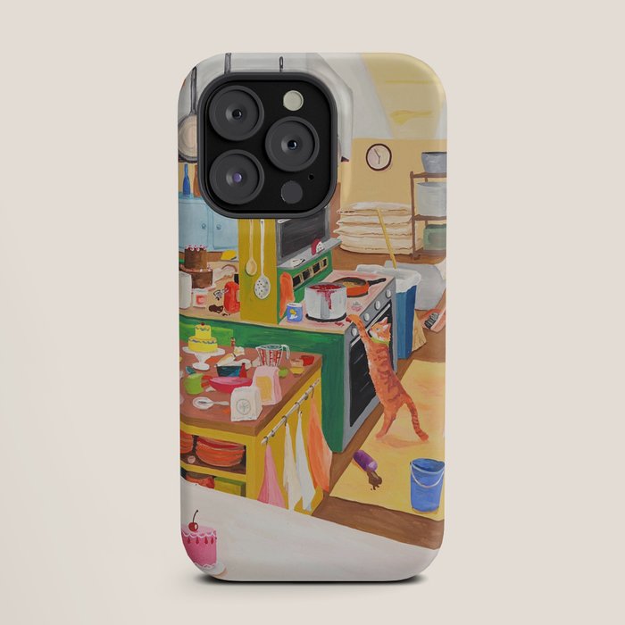 A Cat in the Kitchen iPhone Case