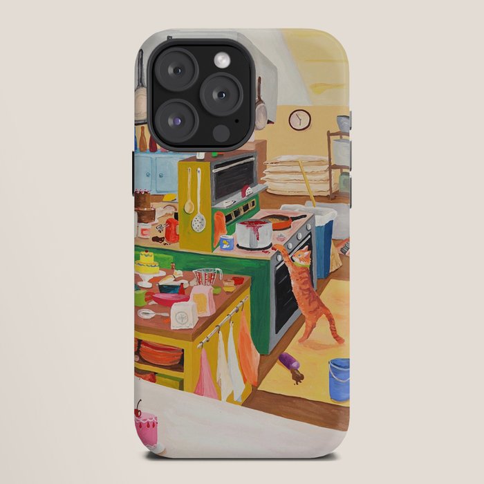 A Cat in the Kitchen iPhone Case