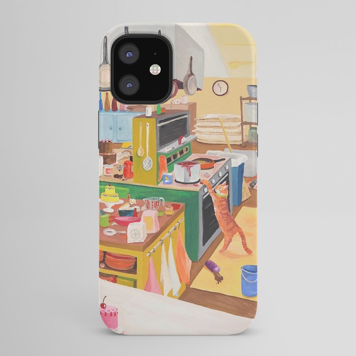 A Cat in the Kitchen iPhone Case