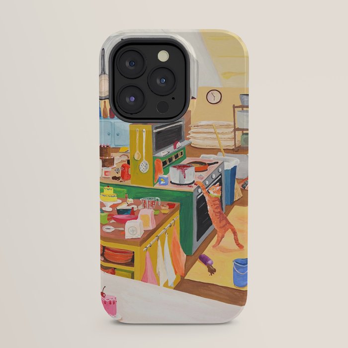 A Cat in the Kitchen iPhone Case