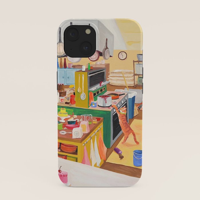 A Cat in the Kitchen iPhone Case