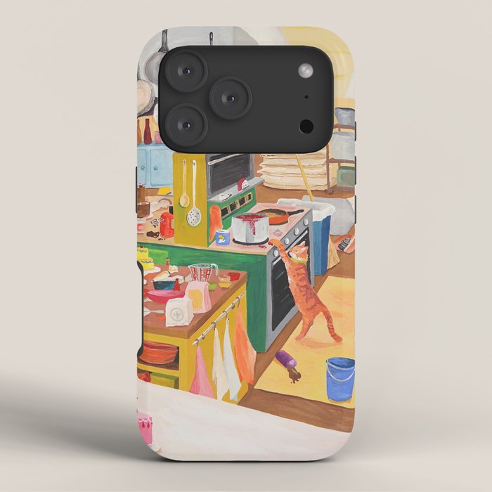 A Cat in the Kitchen iPhone Case