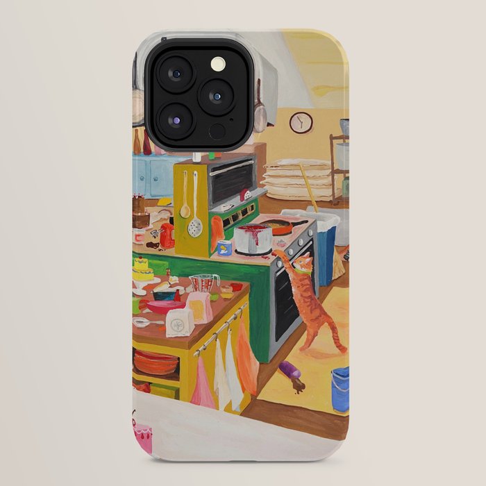 A Cat in the Kitchen iPhone Case