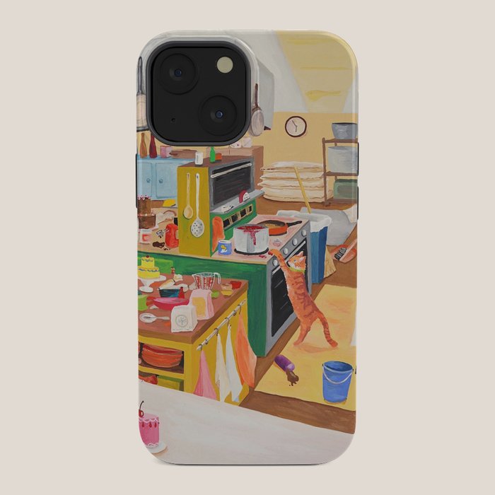 A Cat in the Kitchen iPhone Case