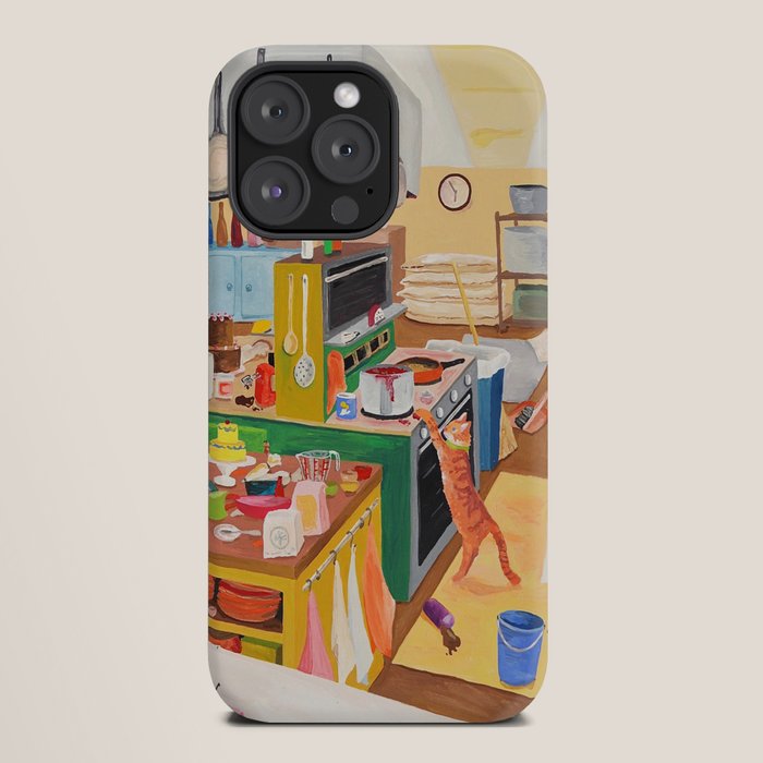 A Cat in the Kitchen iPhone Case
