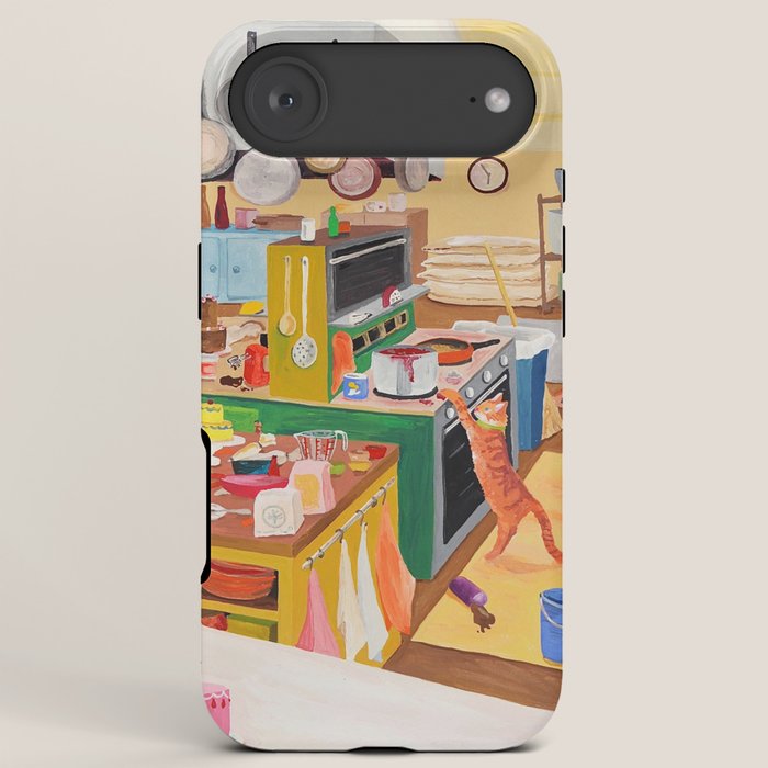 A Cat in the Kitchen iPhone Case
