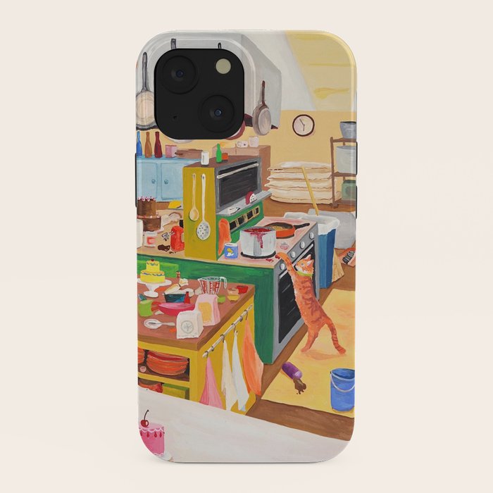 A Cat in the Kitchen iPhone Case