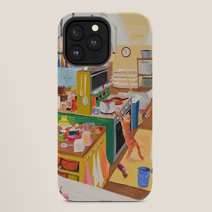A Cat in the Kitchen iPhone Case