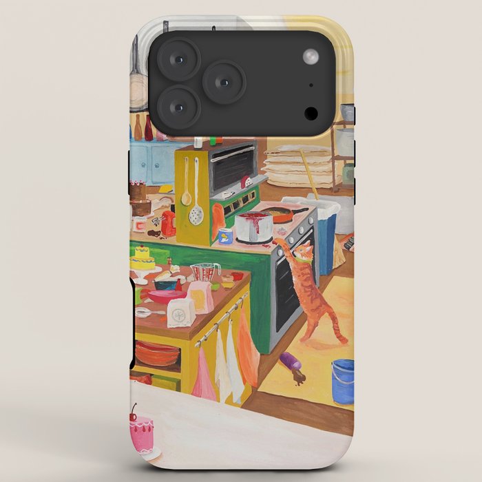 A Cat in the Kitchen iPhone Case
