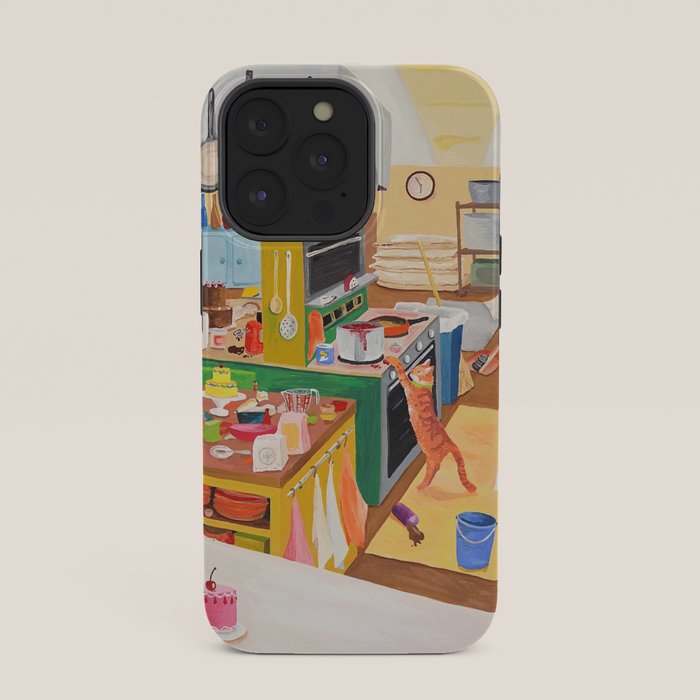 A Cat in the Kitchen iPhone Case