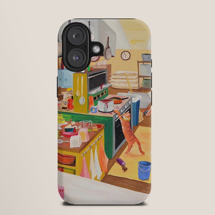 A Cat in the Kitchen iPhone Case