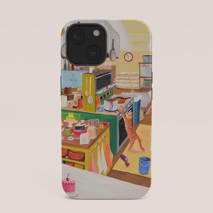 A Cat in the Kitchen iPhone Case