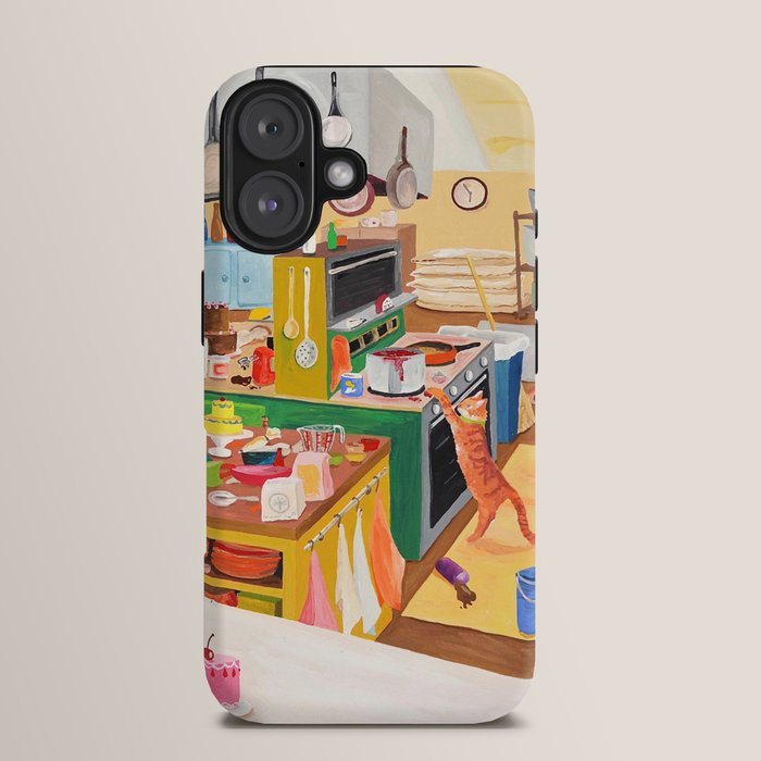 A Cat in the Kitchen iPhone Case