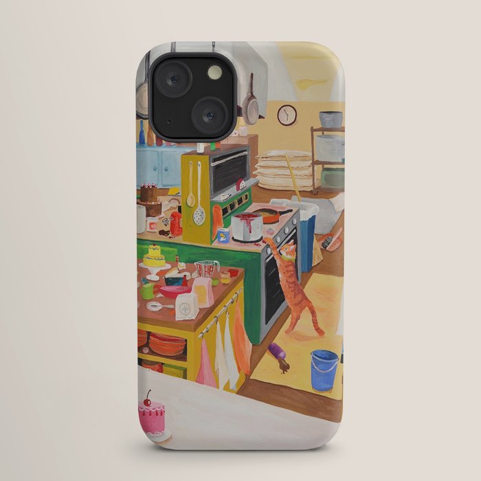 A Cat in the Kitchen iPhone Case
