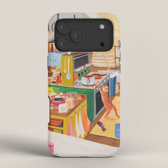 A Cat in the Kitchen iPhone Case