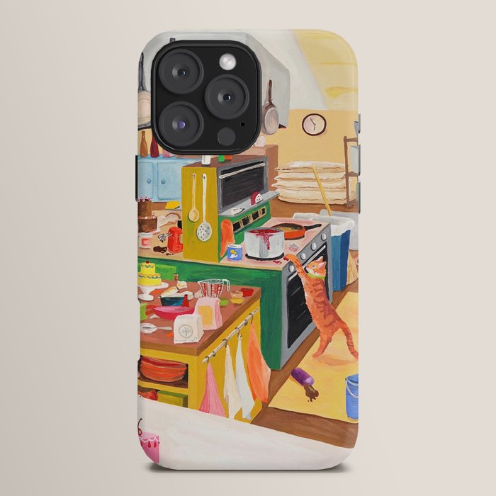 A Cat in the Kitchen iPhone Case