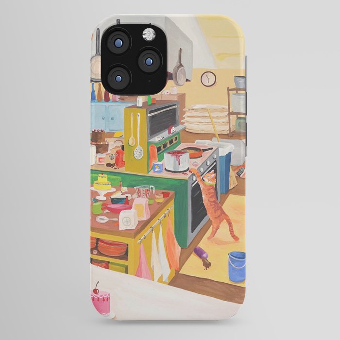 A Cat in the Kitchen iPhone Case