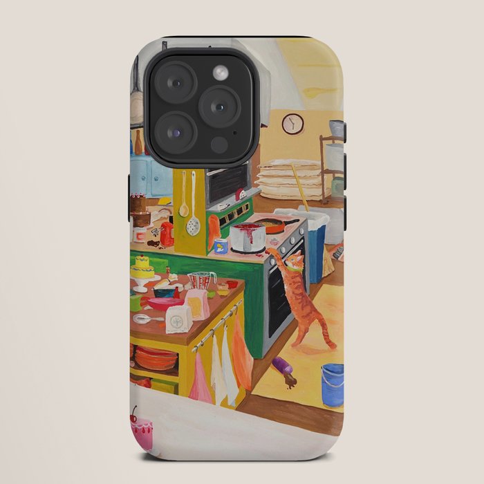 A Cat in the Kitchen iPhone Case
