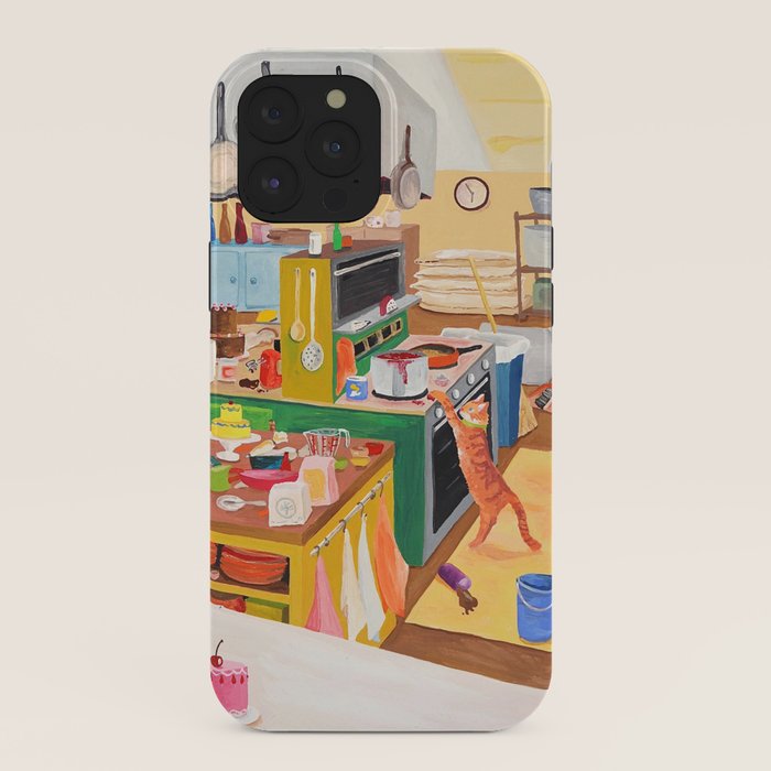 A Cat in the Kitchen iPhone Case