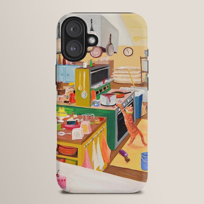A Cat in the Kitchen iPhone Case