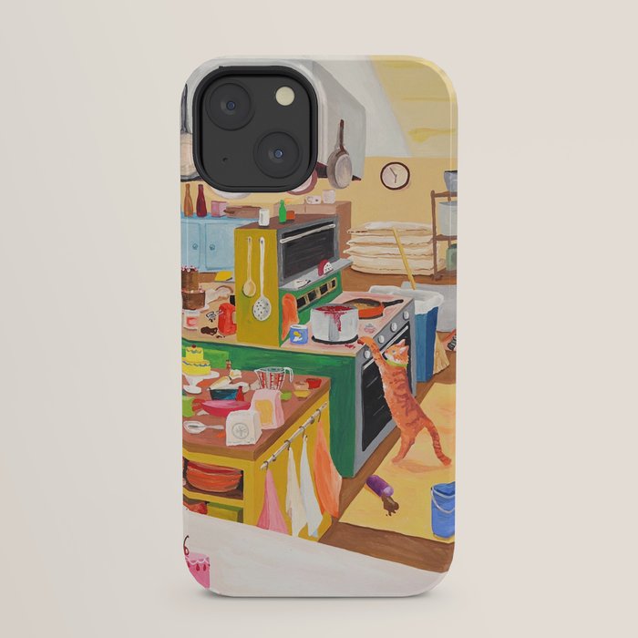 A Cat in the Kitchen iPhone Case