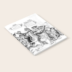 Cats Decorating The Christmas Tree' Vintage Cat Art by Louis Wain Notebook