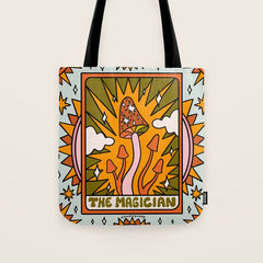 1. The Magician Mushroom Tote Bag