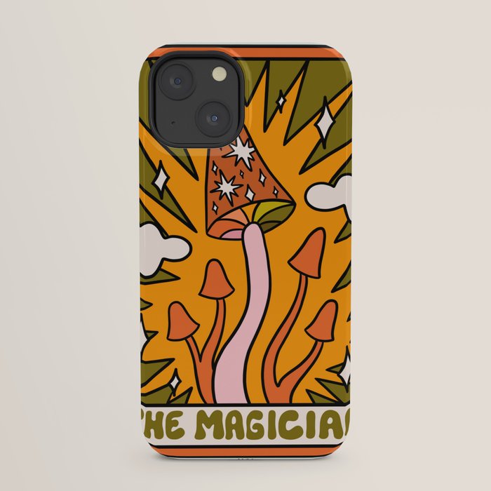 1. The Magician Mushroom iPhone Case