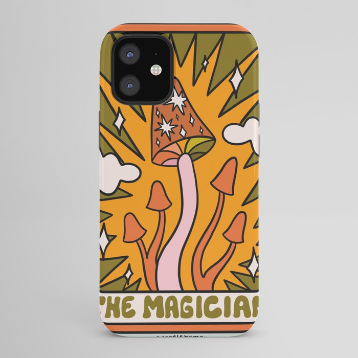1. The Magician Mushroom iPhone Case