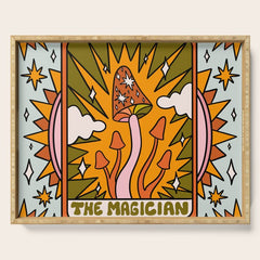 1. The Magician Mushroom Serving Tray