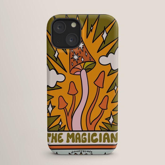 1. The Magician Mushroom iPhone Case