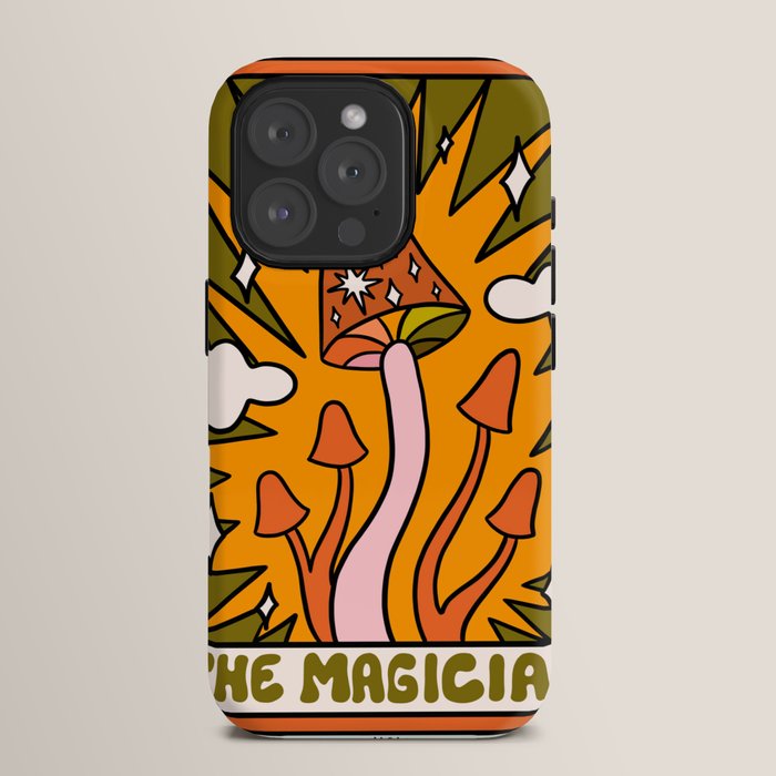 1. The Magician Mushroom iPhone Case