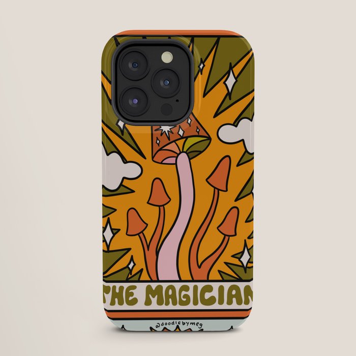 1. The Magician Mushroom iPhone Case