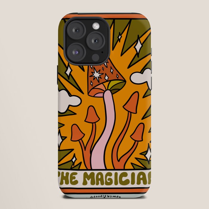 1. The Magician Mushroom iPhone Case