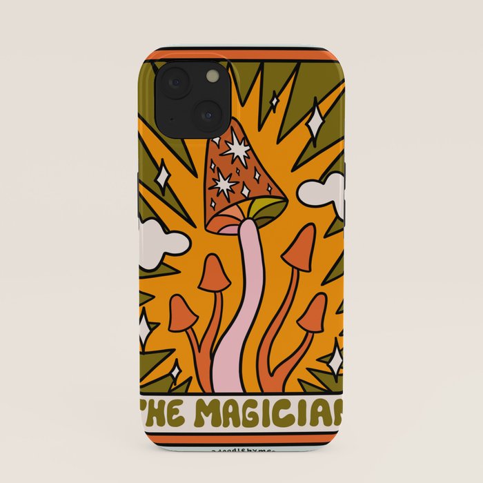 1. The Magician Mushroom iPhone Case