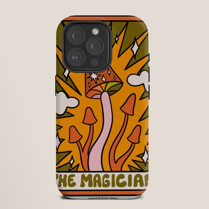 1. The Magician Mushroom iPhone Case
