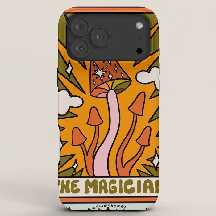 1. The Magician Mushroom iPhone Case