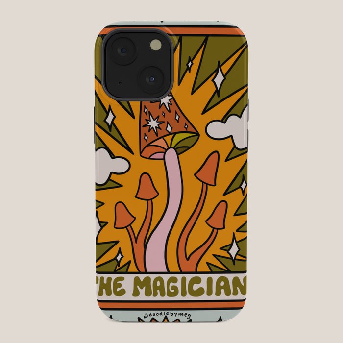 1. The Magician Mushroom iPhone Case