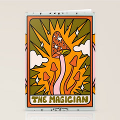1. The Magician Mushroom Stationery Card