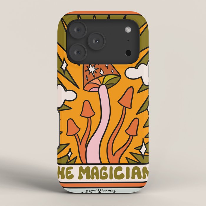 1. The Magician Mushroom iPhone Case