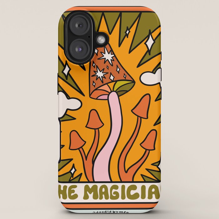 1. The Magician Mushroom iPhone Case