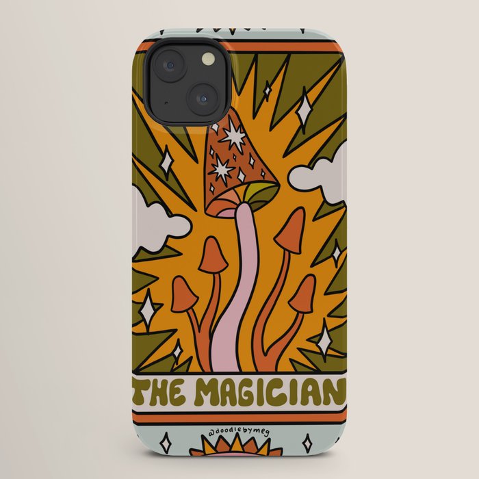 1. The Magician Mushroom iPhone Case