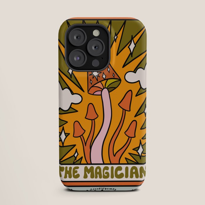 1. The Magician Mushroom iPhone Case