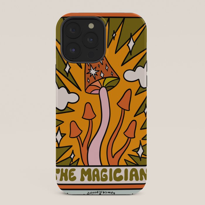 1. The Magician Mushroom iPhone Case