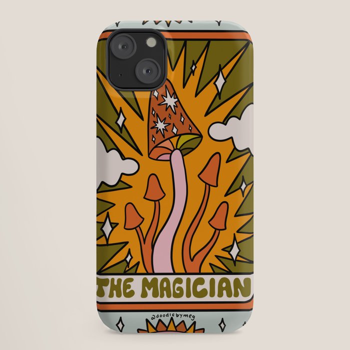 1. The Magician Mushroom iPhone Case