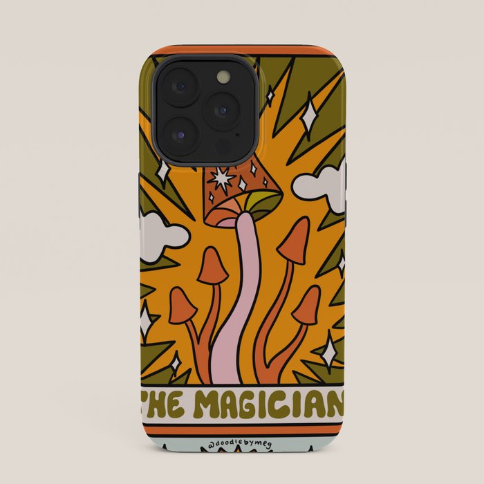 1. The Magician Mushroom iPhone Case