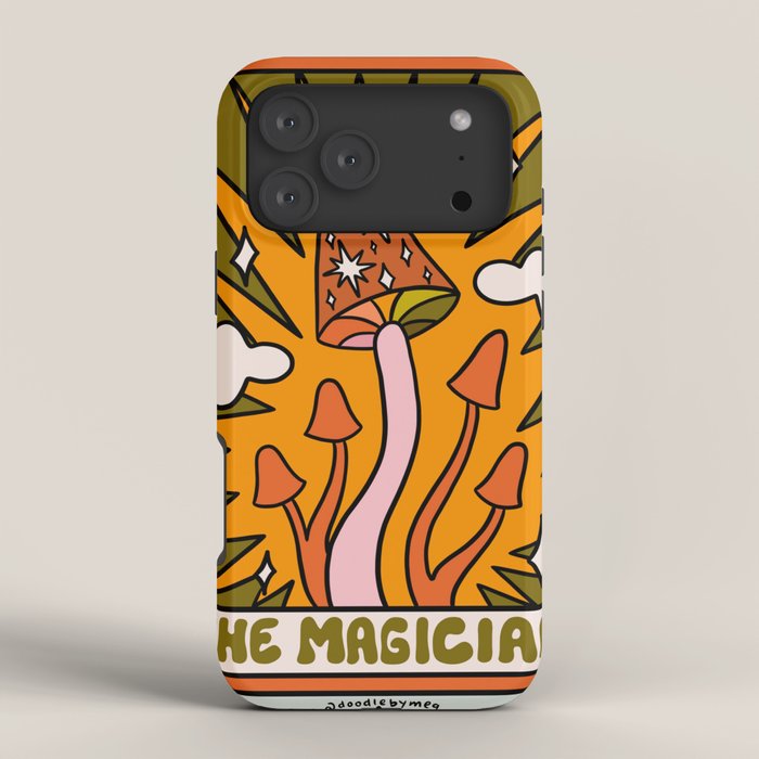 1. The Magician Mushroom iPhone Case